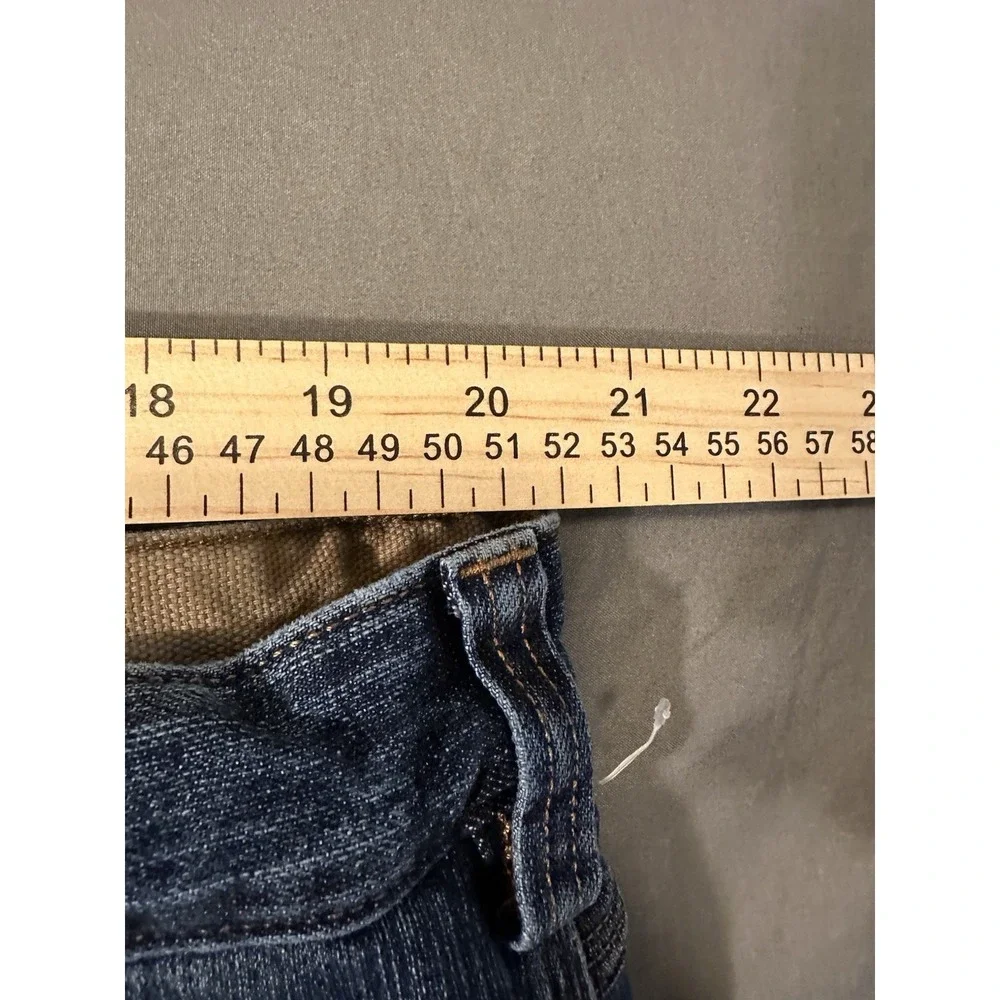 Duluth Trading Flex Ballroom Roomy Utility Fit Carpenter Jeans Mens 42x30‎ Work